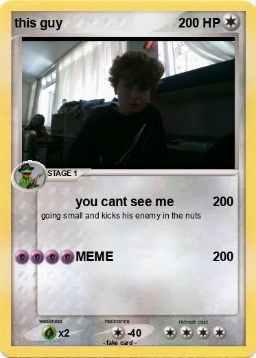 Pokemon this guy