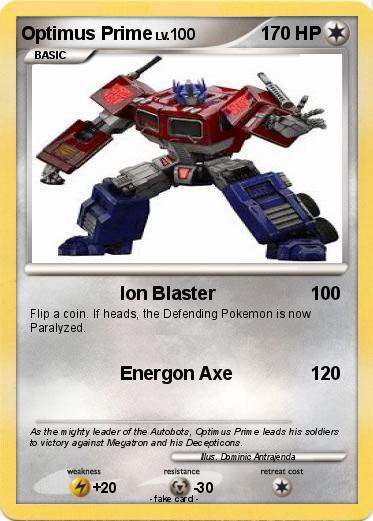 Pokemon Optimus Prime