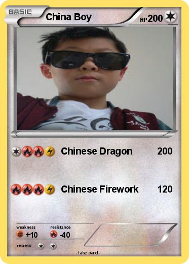 Pokemon China Boy