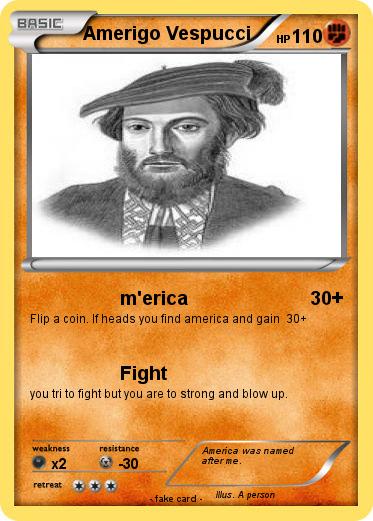 Pokemon Amerigo Vespucci