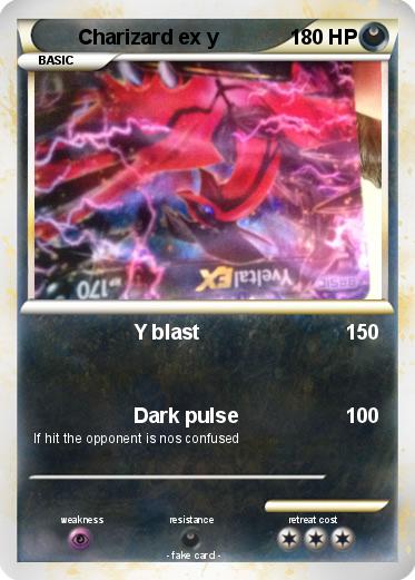 Pokemon Charizard ex y