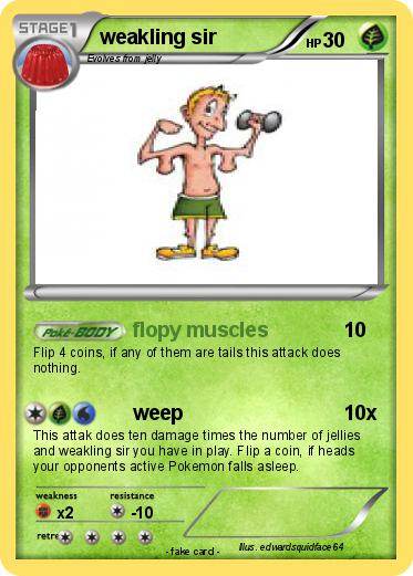 Pokemon weakling sir