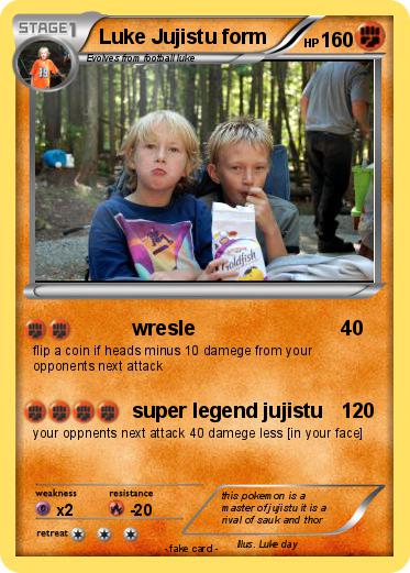 Pokemon Luke Jujistu form
