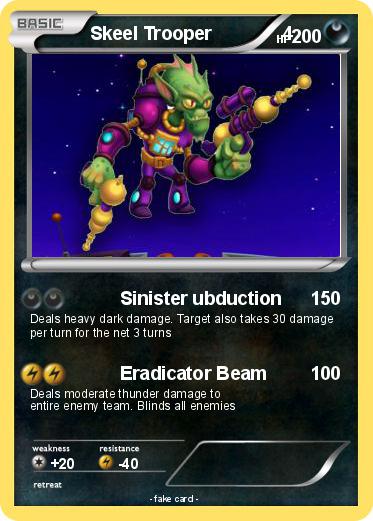 Pokemon Skeel Trooper              4