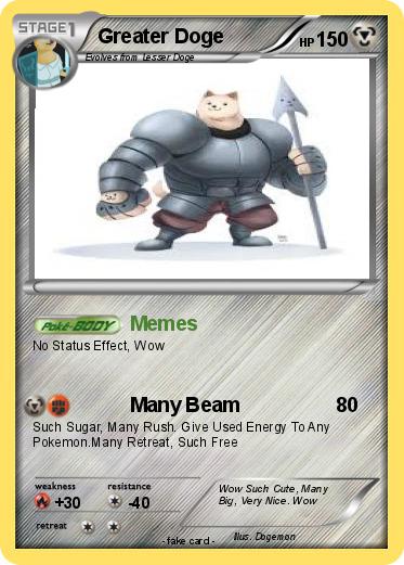 Pokemon Greater Doge