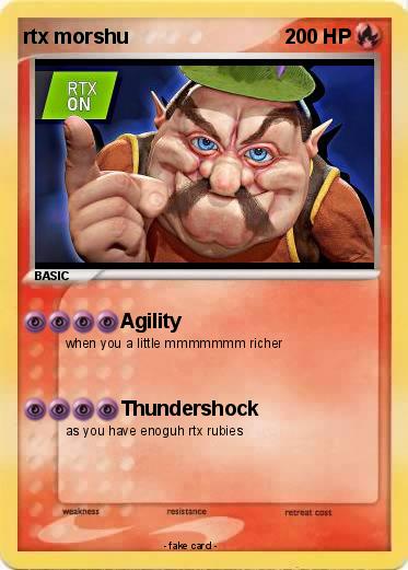 Pokemon rtx morshu