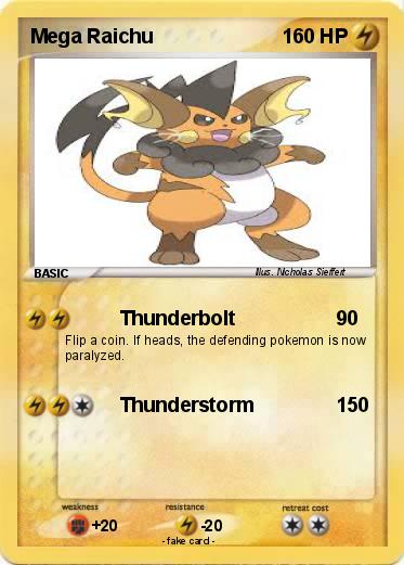 Pokemon Mega Raichu