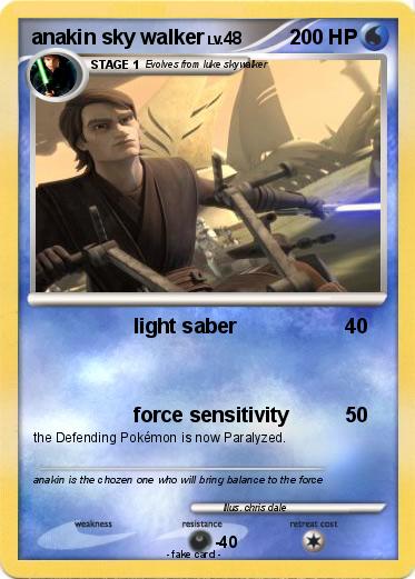 Pokemon anakin sky walker