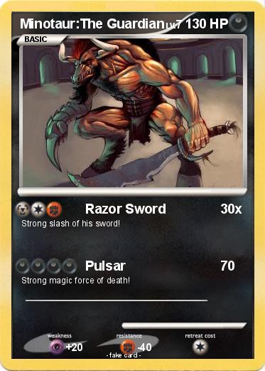 Pokemon Minotaur:The Guardian