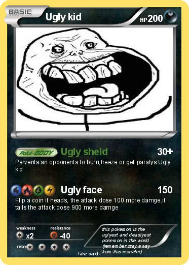 Pokemon Ugly kid