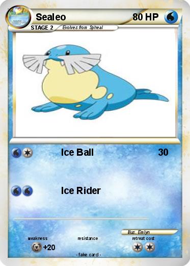Pokemon Sealeo