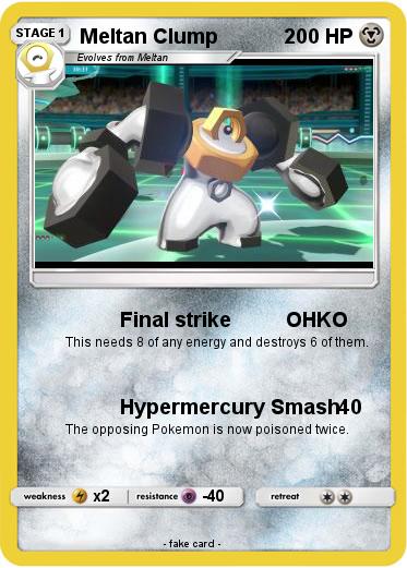 Pokemon Meltan Clump