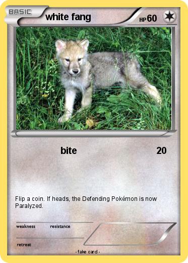 Pokemon white fang