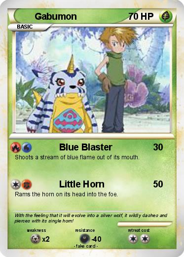 Pokemon Gabumon