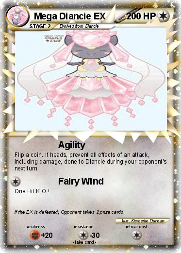 Pokemon Mega Diancie EX