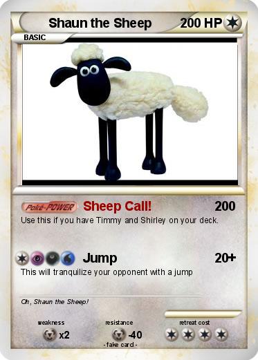 Pokemon Shaun the Sheep