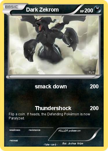 Pokemon Dark Zekrom
