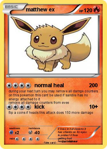 Pokemon matthew ex