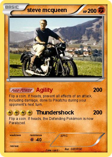 Pokemon steve mcqueen