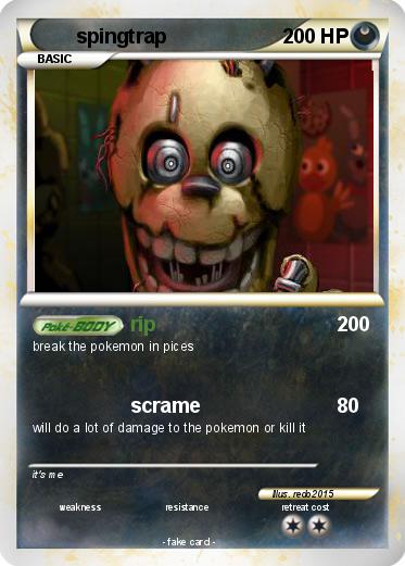 Pokemon spingtrap