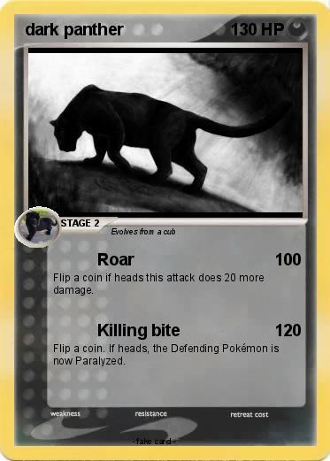 Pokemon dark panther