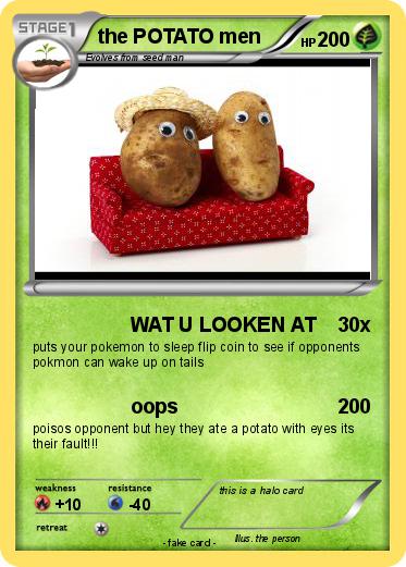 Pokemon the POTATO men