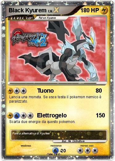 Pokemon Black Kyurem