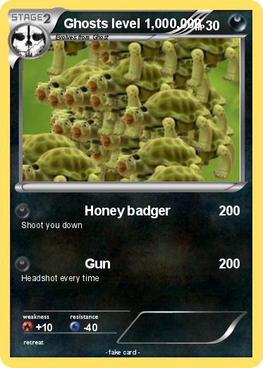 Pokemon Ghosts level 1,000,000