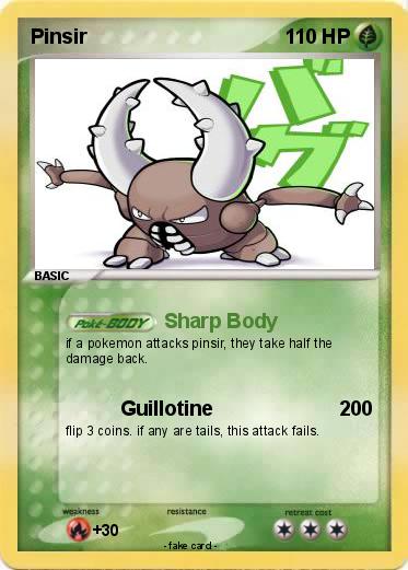 Pokemon Pinsir