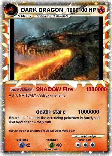 Pokemon DARK DRAGON  1000