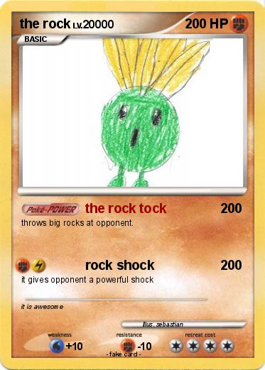 Pokemon the rock