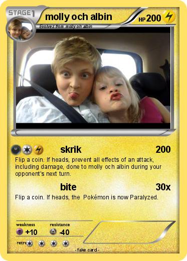 Pokemon molly och albin