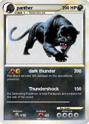 Pokemon panther