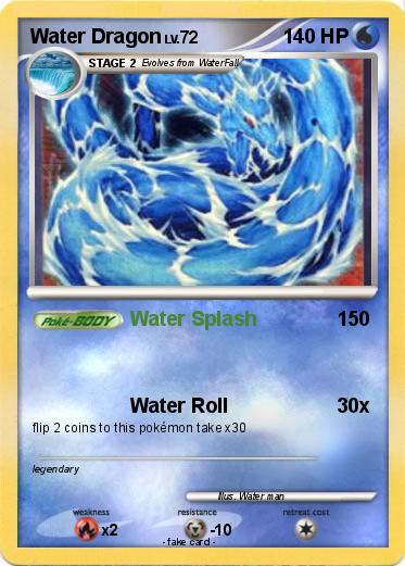 Pokemon Water Dragon