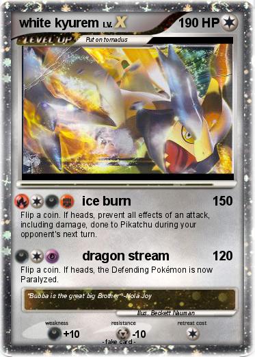 Pokemon white kyurem