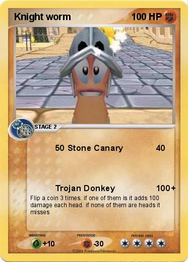 Pokemon Knight worm