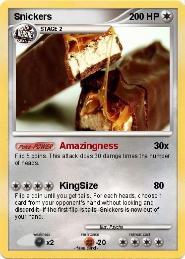 Pokemon Snickers