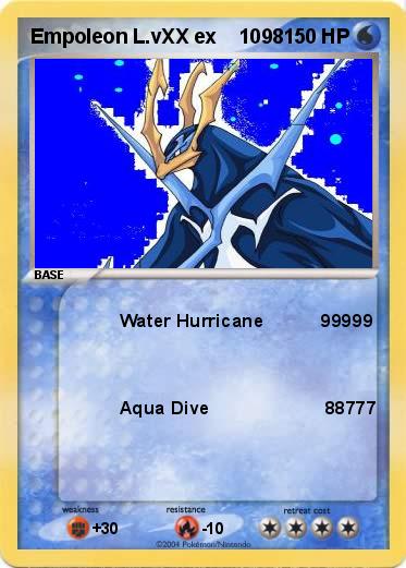 Pokemon Empoleon L.vXX ex    1098