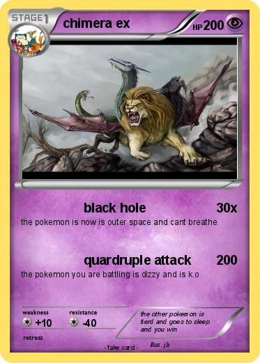 Pokemon chimera ex