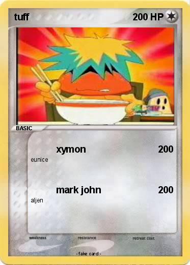 Pokemon tuff