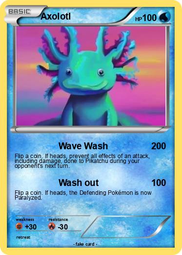 Pokemon Axolotl Pokemon Axolotl
