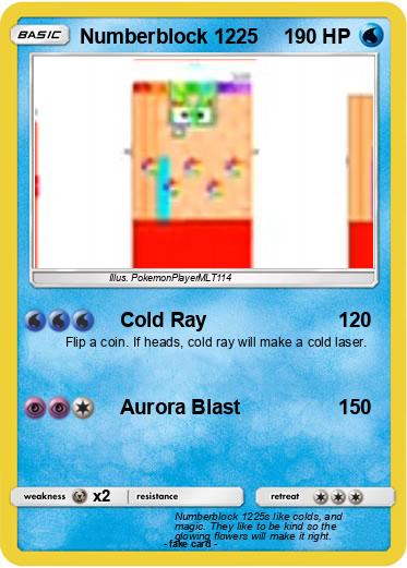 Pokemon Numberblock 1225 Pokemon Numberblock 1225