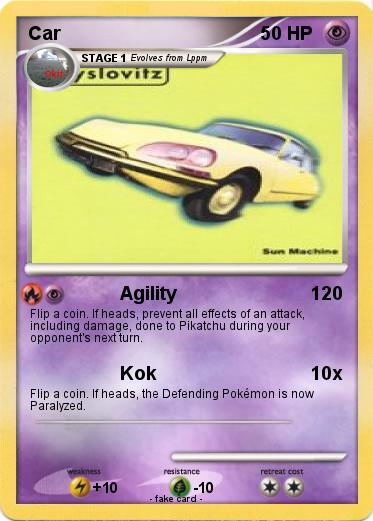 Pokemon Car