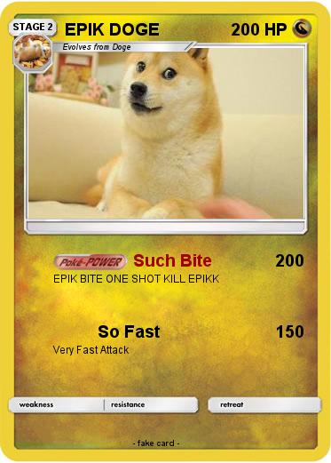 Pokemon EPIK DOGE