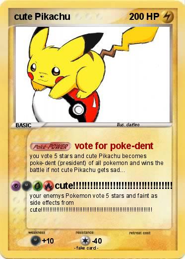 Pokemon cute Pikachu