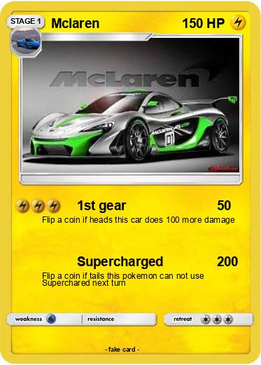 Pokemon Mclaren
