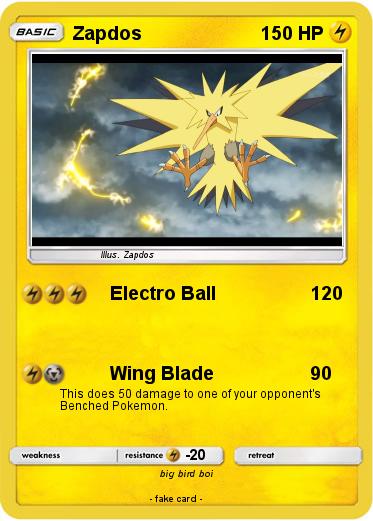 Pokemon Zapdos