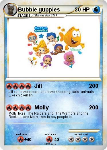 Pokemon Bubble guppies