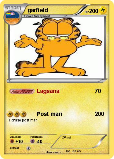 Pokemon garfield