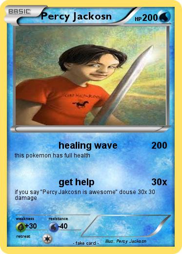 Pokemon Percy Jackosn